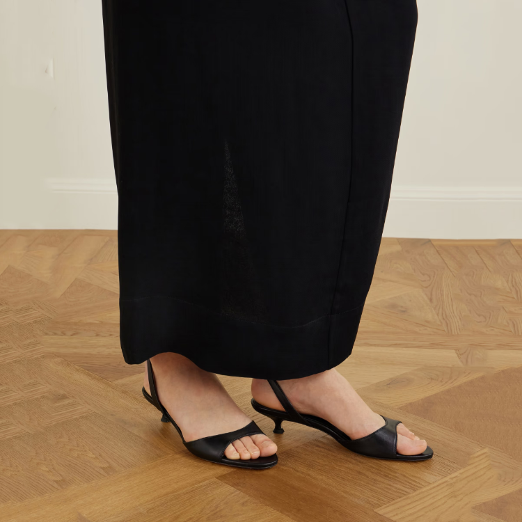 Women's One-Strap Sandals Low-Top Ankle Strap Buckle Solid Color